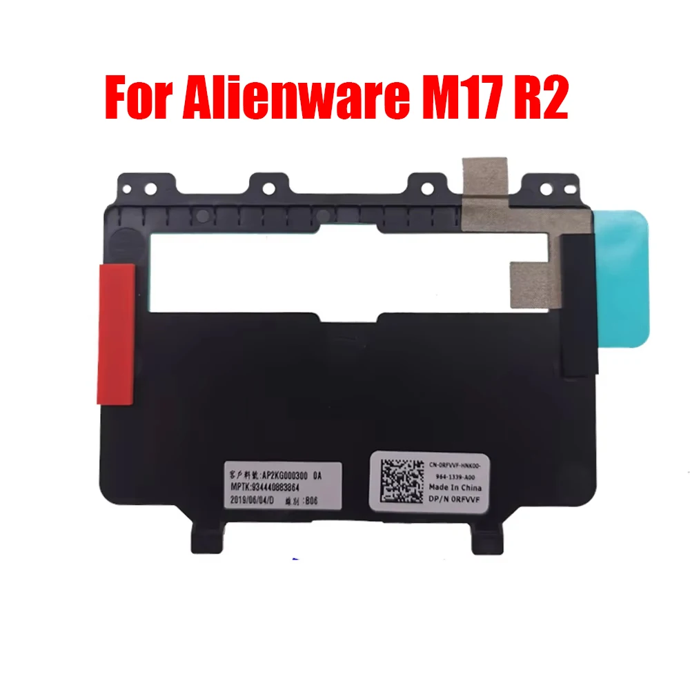 Laptop Touchpad Bracket For Alienware M17 R2 0RFVVF RFVVF Black