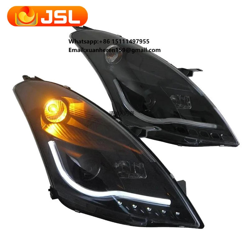

FORSuzuki Swift 2005-2016 Headlight Modified Glow Diode Daytime Running Lights Turn Signal Lens Xenon Lamp Auto Parts Headlights