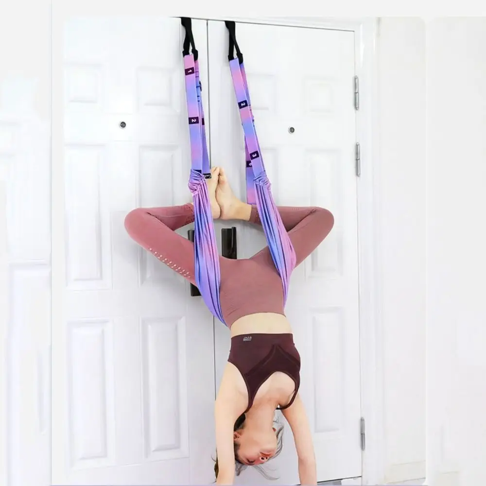 

Регулируемый женский воздушный ремень для йоги, вспомогательный эластичный эластичный воздушный гамак для йоги, качели, тренировки гибкости