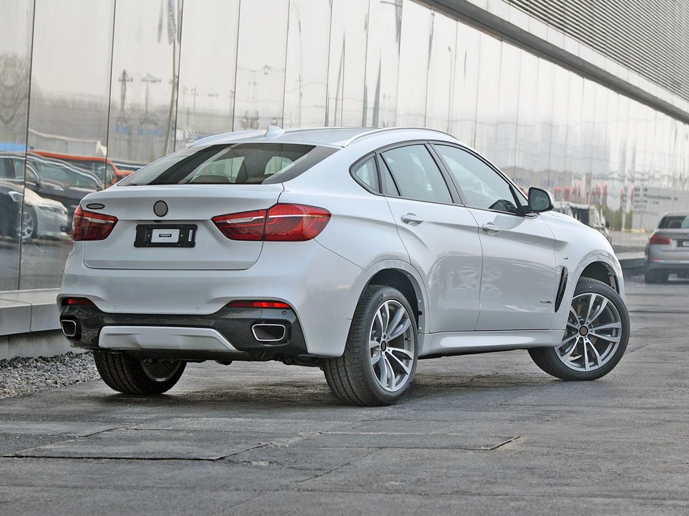 مجموعات هيكل البيع المباشر من المصنع لسيارات BMW F16 2014-2018 الترقية إلى المصد الأمامي والخلفي M Tech 2014-2018 Assy #3