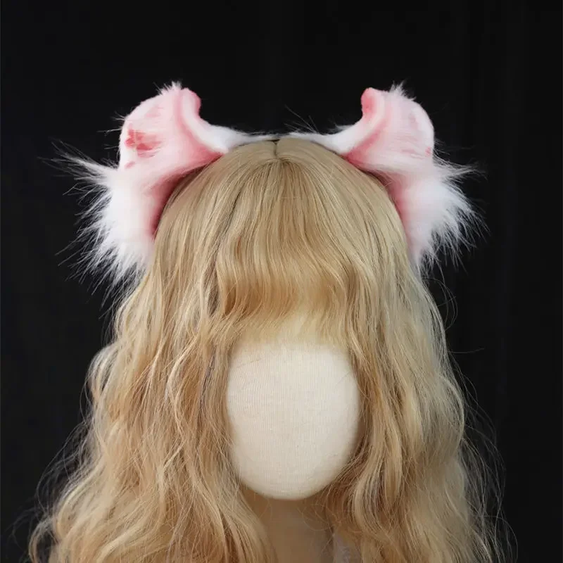 

Ручная работа, имитация зверя, животные, кошачьи уши, косплей, японский обруч для волос, головные уборы, Лолита, Хэллоуин, Рождественская игра, вечерние косплей