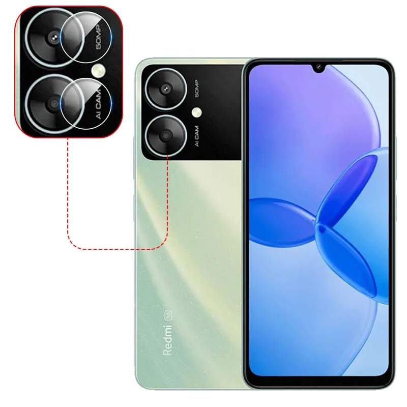 For Xiaomi Redmi 13C 13R Poco M6 5G Ultra Clear Slim Back Rear Camera Cover Lens Protector Guard Soft Film -Not Tempered Glass