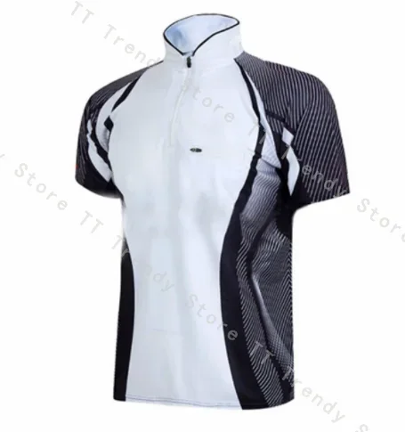 

2023 Camisas Pesca Men Outdoors Clothes Fishing Clothing Anti-UV Special Wicking Breathable Short Sleeve