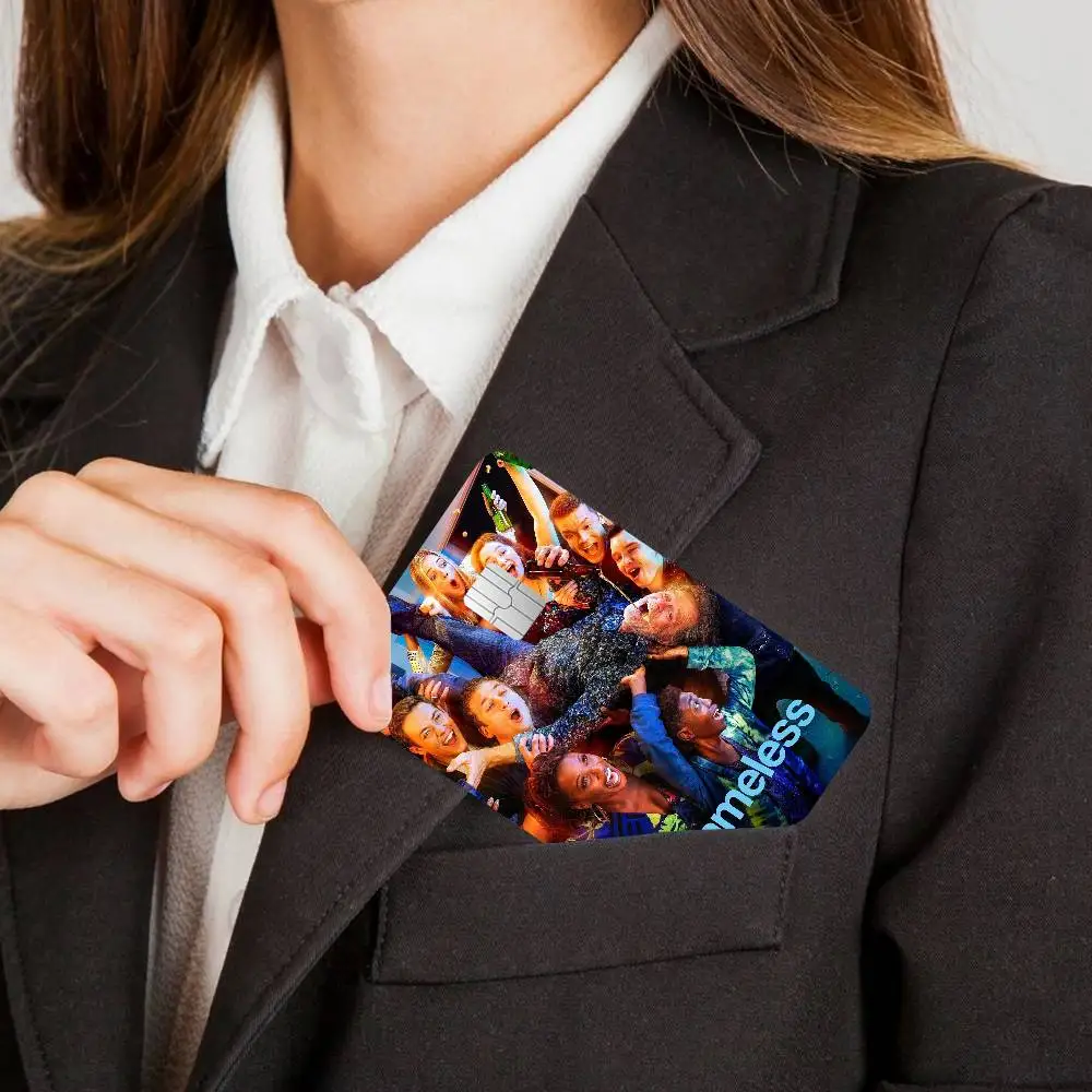 ملصق جلدي بغطاء فيلم كلاسيكي غير لامع من مسلسل تلفزيوني لبطاقة الائتمان وبطاقة الخصم البنكية #5