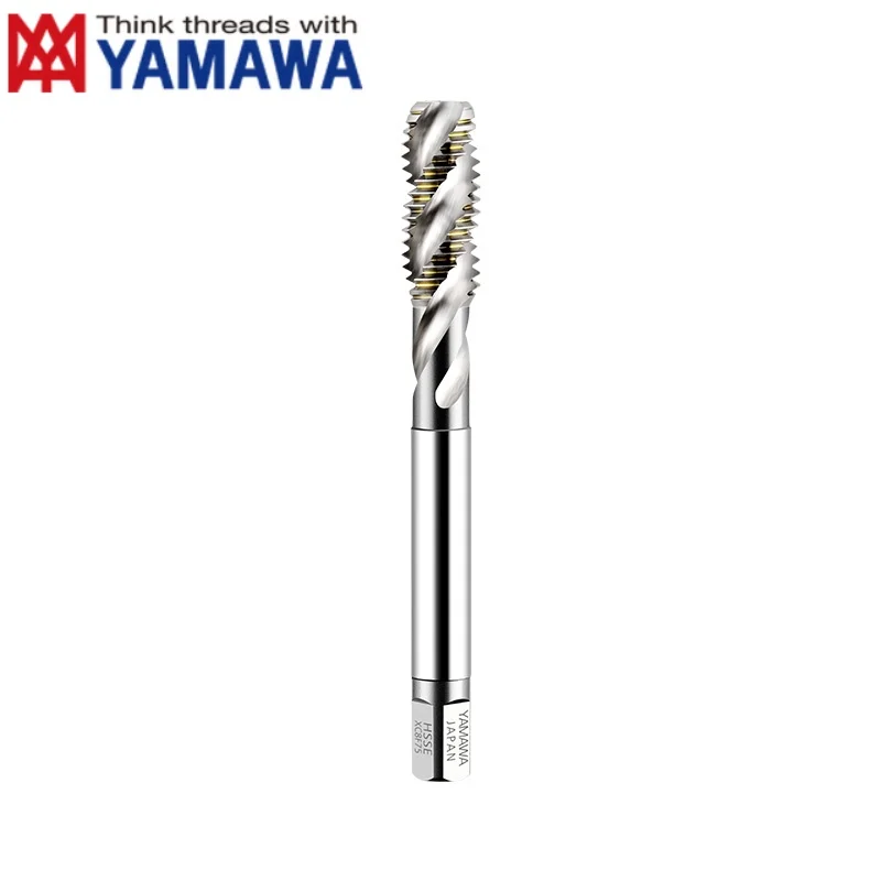YAMAWA HSSE Uniwersalny gwintownik spiralny M1.4 M1.5 M1.6 M1.7 M1.8 M2 M2.2 M2.5M2.6M3 M3.5 M4 M4.5 M5 M6 Gwintownik do gwintów śrubowych