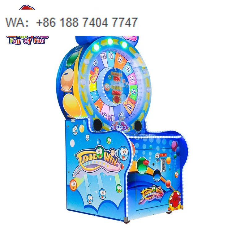 Lucky Big Turntable Coin Operated Rotate Ticket Game Machine