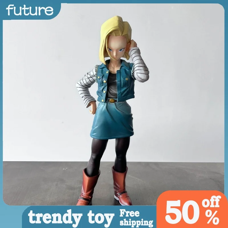 

New Dragon Ball Android 18 Action Figure In Stock Anime Girl Pvc Statue Collectible Decoration For Desktop Display Anime Fans