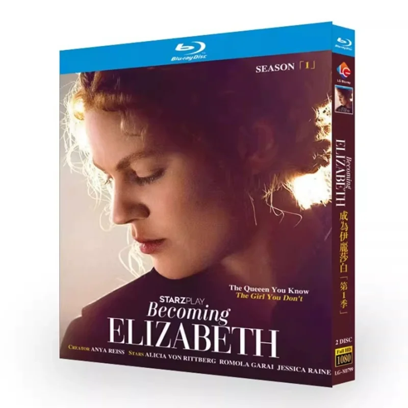 

Becoming Elizabeth (2022) Blu-ray Disc