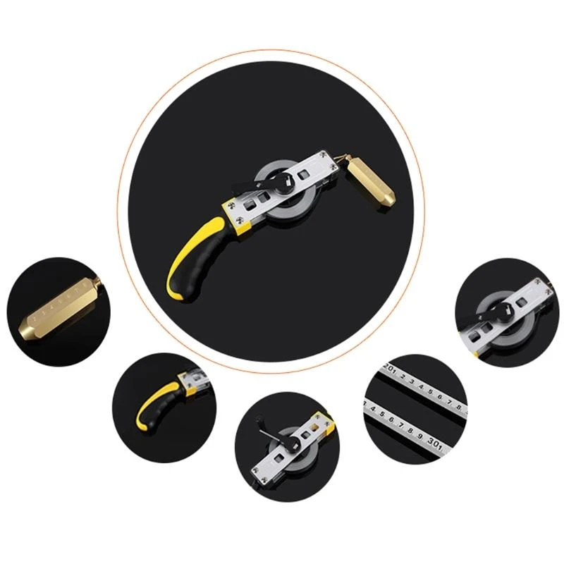 A2UD Handheld Carbon Steel Explosion-Proof Oil for Tank Gauging Tapes Oil Gauging Tap