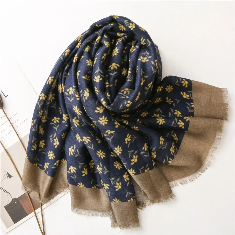 

Women Fashion Paisley Abstract Floral Tassel Viscose Shawl Scarf Lady High Quality Wrap Thin Pashmina Stole Muslim Hijab