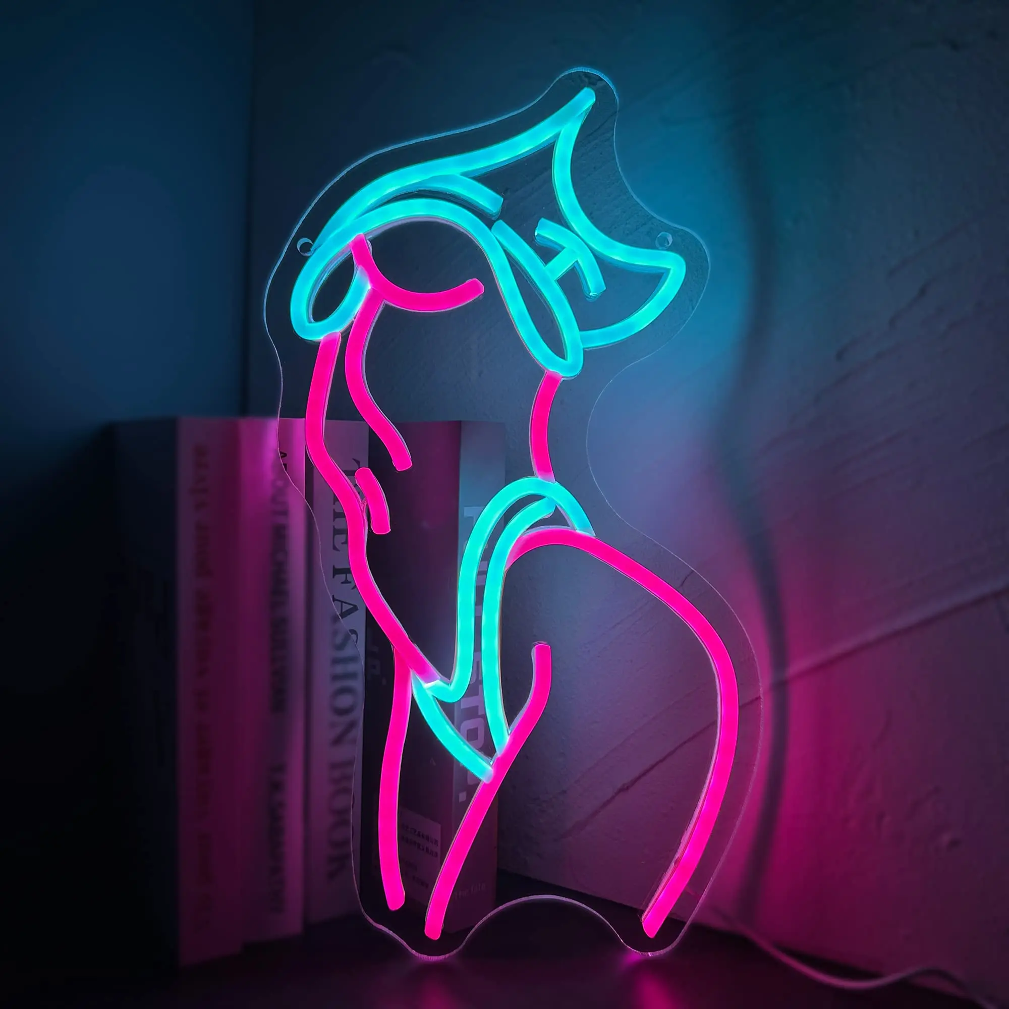 

Sexy Lady Led Neon Light Sign Female Led Neon Pub Decor Light For Home Room Decor Bar Party Wedding Pink Gift for Girls