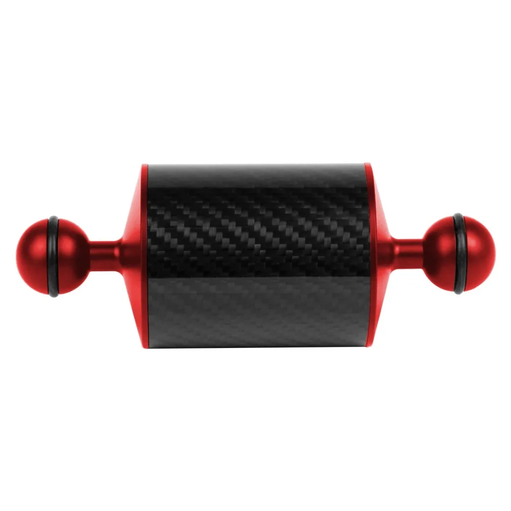 D60mm Carbon Faser Auftrieb Arm 25mm Dual Ball Kopf 5 8 10 12 "für GoPro 13 SLR Kamera unterwasser Tauchen Tablett Füllen Licht Halterung – Detail 40