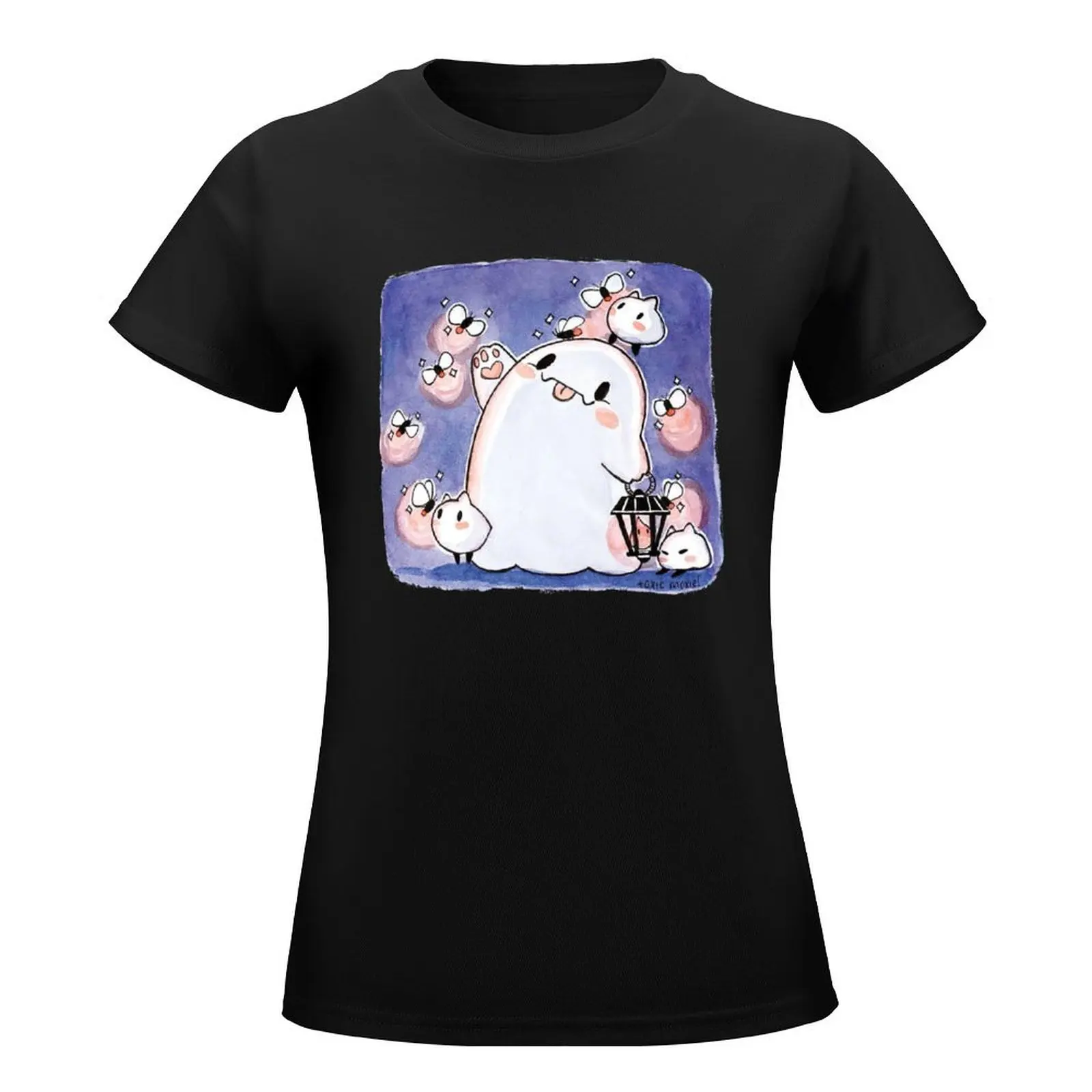 I’m just a little ghost mesmerized by the magical light of the fireflies. T-Shirt Blouse customizeds sweat tshirts for Women