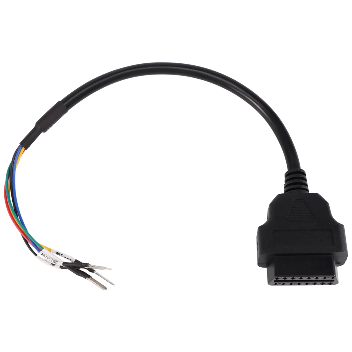 16 Pin OBD OBD2 Female K Line CAN Line Jumper Tester Connector Car Diagnostic Extension Cable Cord Pigtail