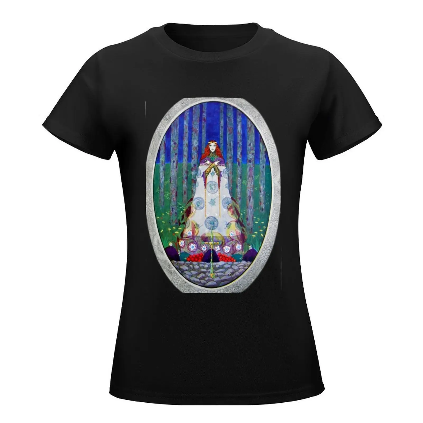 The Marsh King's Daughter - Harry Clarke T-Shirt graphics tops oversized cute clothes designer clothes Women luxury