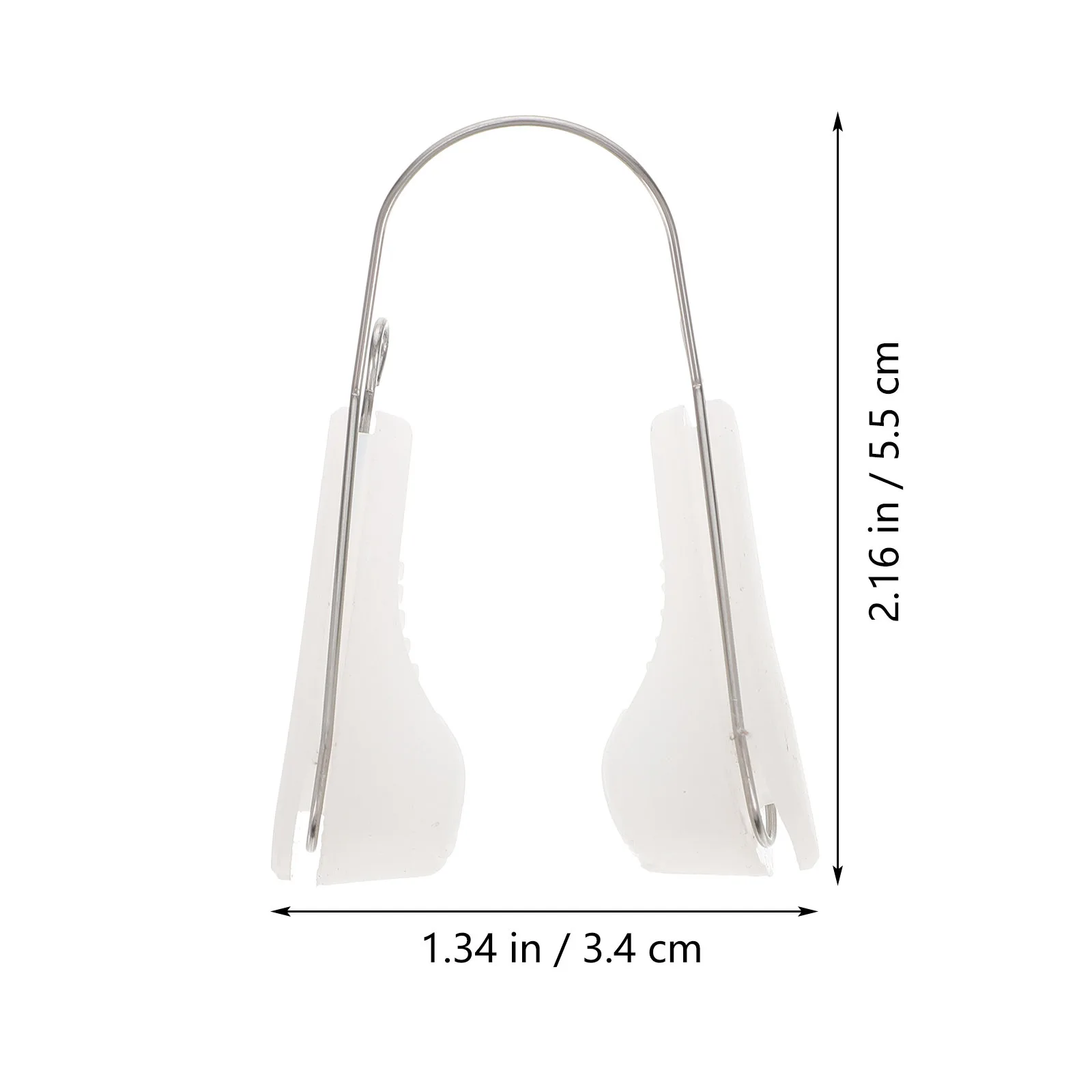 2 pçs clipe corretor de silicone leve para ponte nariz levantamento rosto ferramenta beleza nariz shaper dispositivo nasal