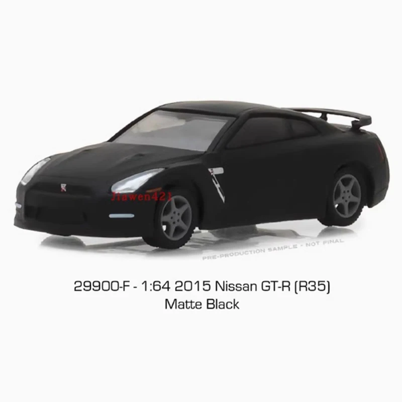 Greenlight Diecast Legering 1:64 50e Verjaardag Nissan GT-R (R35) 2016 Volwassen Klassieke Collectie Display Gift Souvenir Jongen Speelgoed