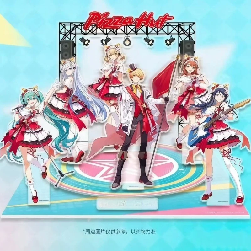 

Anime Peripherals Kanade Yoisaki Figurine Acrylic Stand Miku Figure Standing Plate Minori Hanasato Decoration Toys Gifts