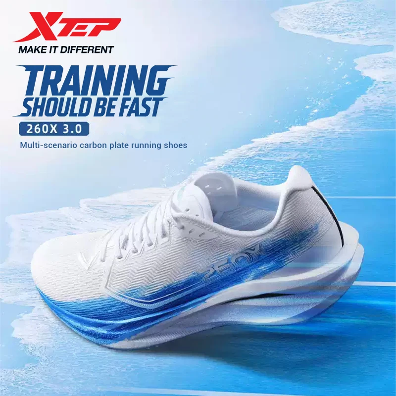 Xtep 260X 3.0 Running Shoes Men Outdoor Carbon Racing Elasticity