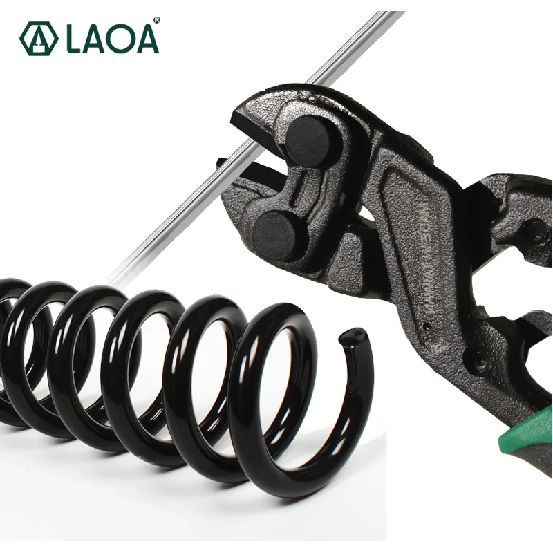 

LAOA 8" Bolt Clipper Cr-Mo Steel Wire Cutters Labor Saving Wire Pliers Round Nose Scissors