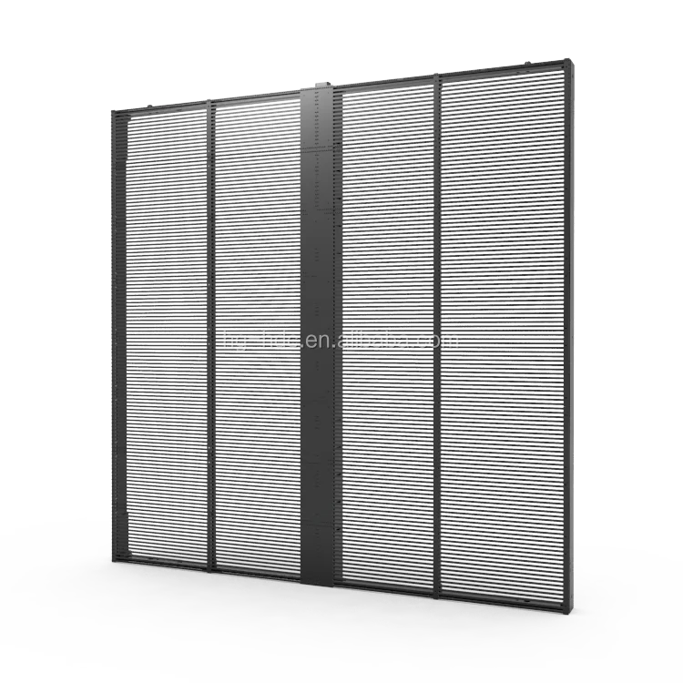Ceiling Transparent LED Screen mesh dip transparent led display led display advertising interactive advertising screen