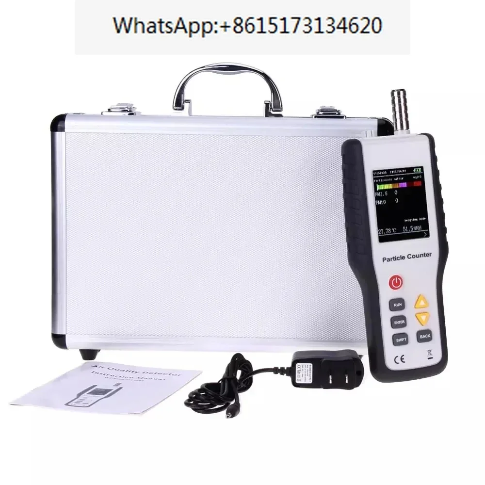 Compteur de qualité de l'air Hti, moniteur Ht 9600, compteur de gaz de particules, détecteur Pm2.5 avec prix d'usine, Oem Odm Obm