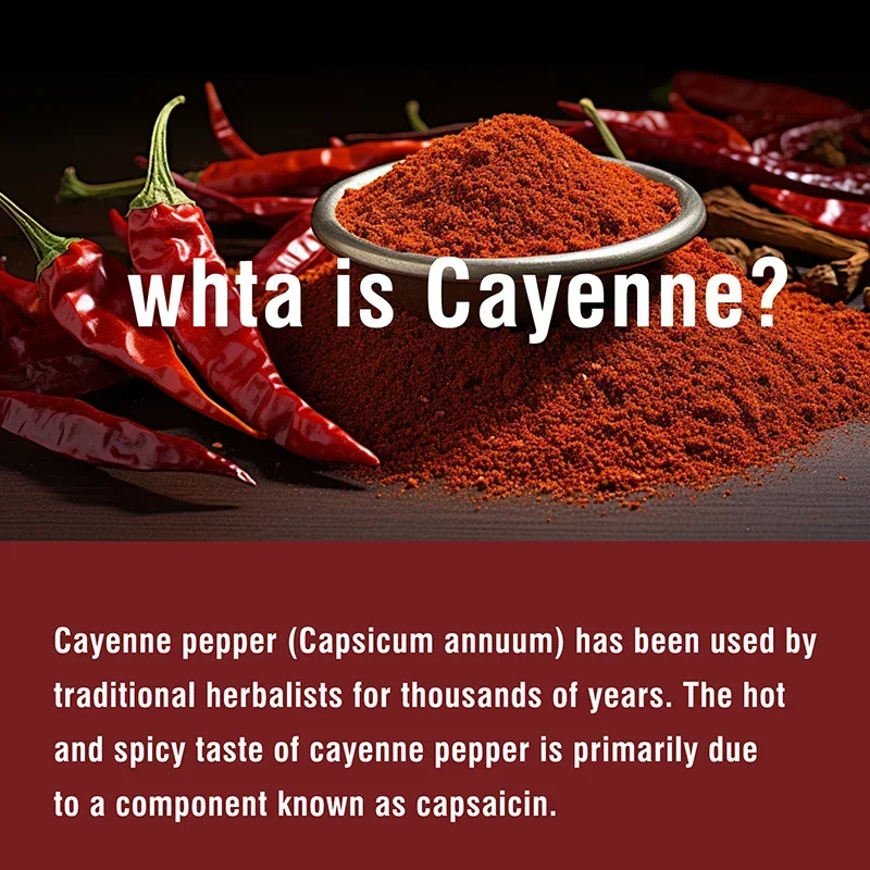 

Капсулы перца Cayenne — здоровое управление весом, способствует здоровью пищеварения, кровообращению, поддерживает сердечно-сосудистую систему.
