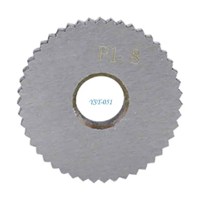 

E15A Traight Line 0.8mm to 2.0mm Knurling Wheel High Abrasion Resistance H.H.S Tools
