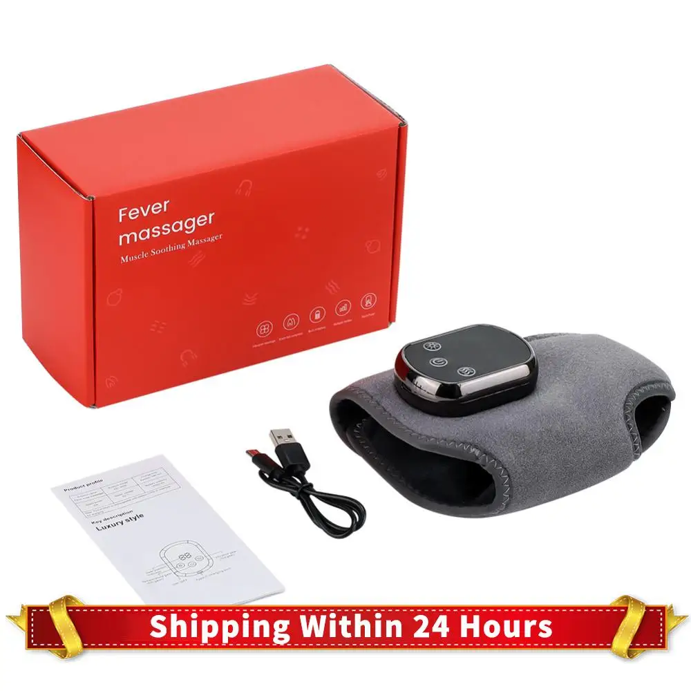 

3-in-1 Rechargeable Ankle & Foot Massager 5 Heat Leave Ankle Heat Wrap Vibration Heated Feet Wrap for Pain-Free and Vital Legs