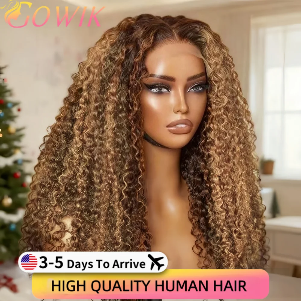 

Highlight Wig Human Hair 13X6 Hd Lace Frontal Wig Deep Wave Lace Front Wigs Original Colored Brazilian Pre Plucked 250 Density