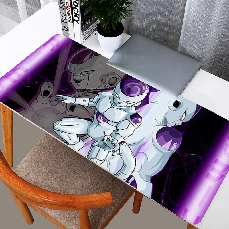 DBZ Dragon Ball Frieza Anime Pad Maus HD Druck Computer Gamer Locking Edge Mousepad XXL Tastatur PC Mäuse Matten Pad für Csgo
