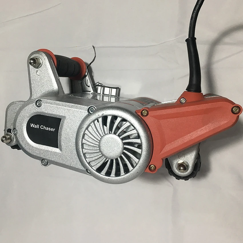 

JHS-1100 Industrial Wall Chaser Electric Wall Line Slot Machine Wall Groove Cutting Slotting Machine 220V/110V 1100W 25/35MM