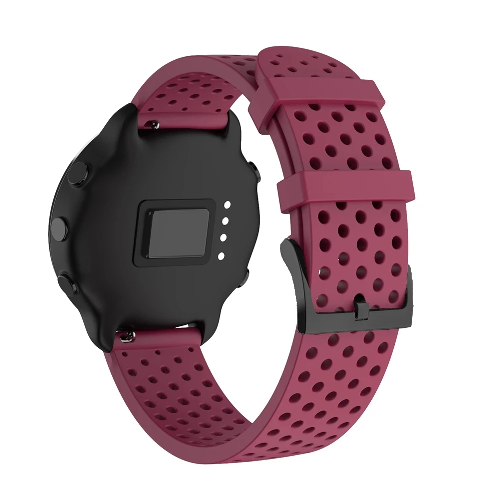 New 20mm Strap Soft Breathable Silicone Strap for Suunto 3 Fitness Sport Smart Watch Bracelet for Suunto3 Fitness Correa Strap
