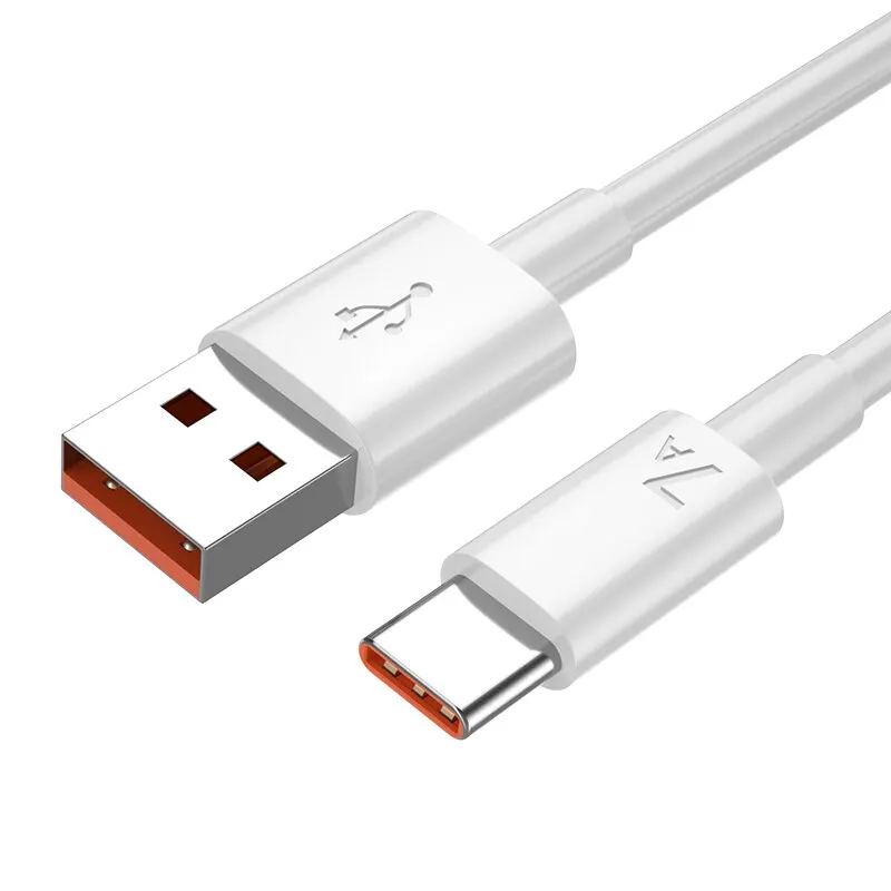 7A 100W USB Type C Charging Cable for Xiaomi 13 Redmi POCO Huawei Honor OPPO Reno 8 Realme Android USB-C Fast Charger Cord Cable