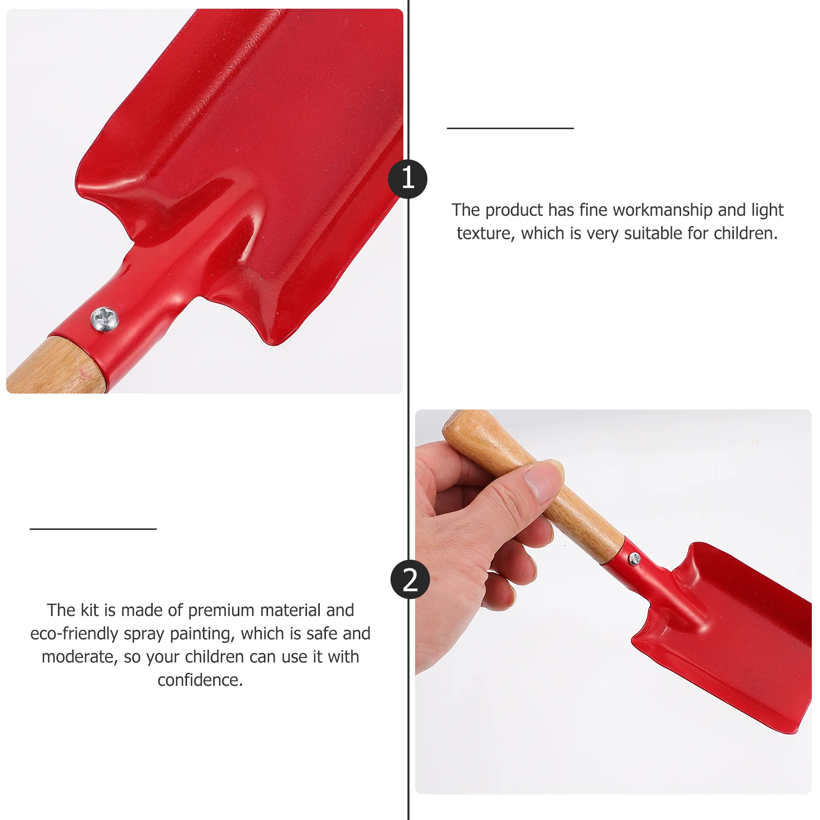 

Mini Shovel Gardening Tools Kids Rake Toddler for Digging Toys Accessories Metal Child