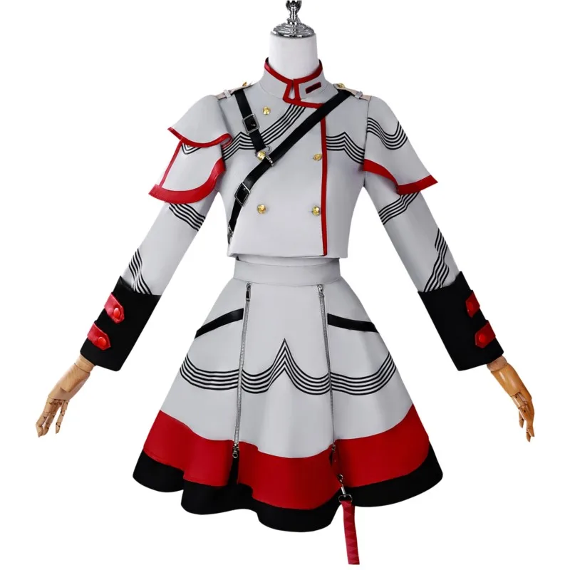 A complete set of heavy voice COSPLAY role-playing costumes for 2D virtual idols