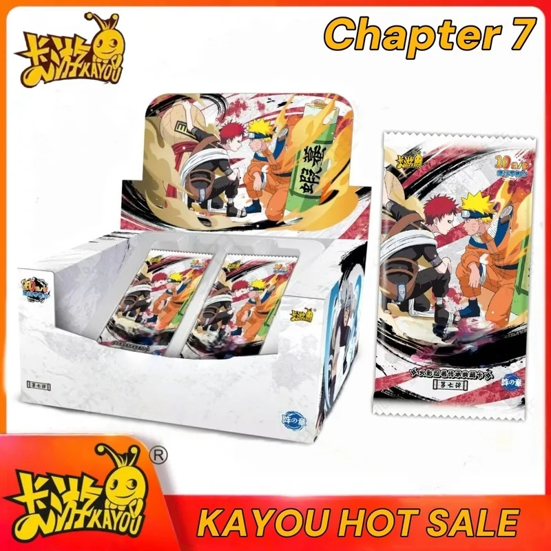 بيع جديد بطاقة شخصية KAYOU Ninja الأصلية الفصل 7 من مجموعة شخصيات الرسوم المتحركة على سطح السفينة SE SP AR BP Sasuke لعبة هدية المهرجان #1