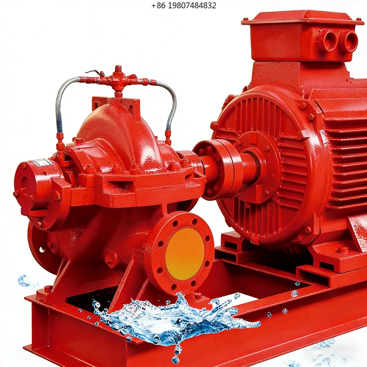 Split Water Pump Generator for Aliexpress, Mobile Fire Pump, Suitable for Fire Fighting & Agricultural Irrigation