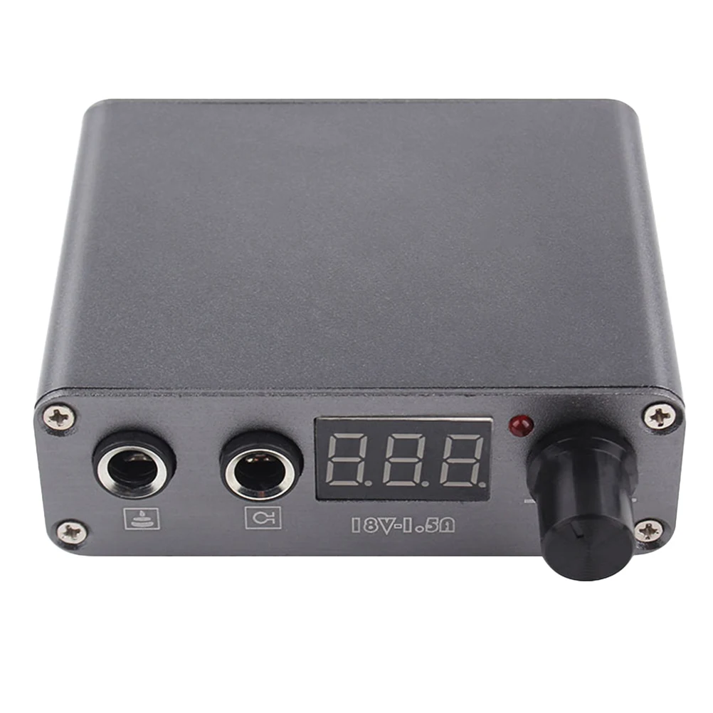 

Led Power Mini Lcd Display For Liner Shader Tattoo Machine Compact Voltage Lcd Display Power Supply Regulator Eu Plug Black
