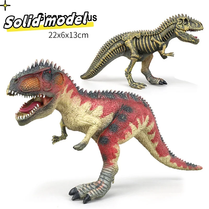 Dinosaur Model Half body Skeleton Giant Dinosaur Prehistoric Figure Simulation Toy Dinosaur World