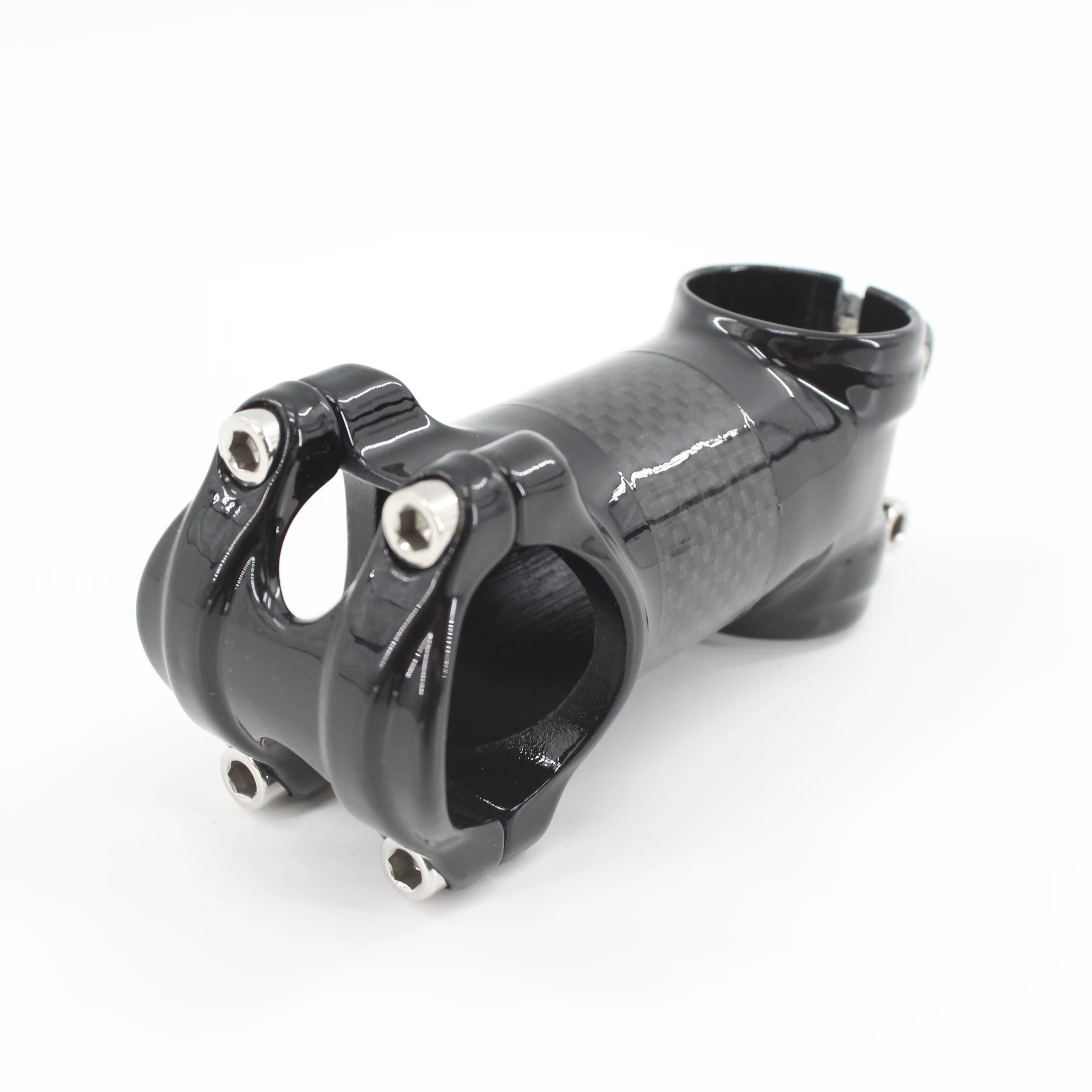 Newest ultralight Road&Mountain bike 3D forged alloy 3K carbon fibre bicycle stem MTB super light 110g 31.8*60-110mm
