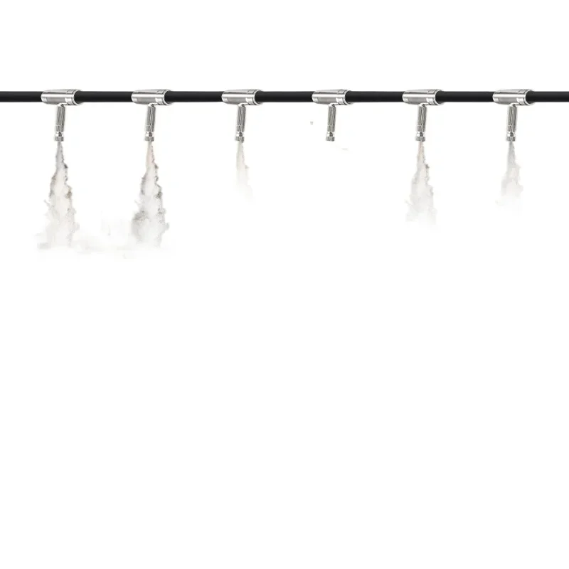 

Atomization dust removal site enclosure spray system workshop cooling high pressure landscaping spray Sen fog machine