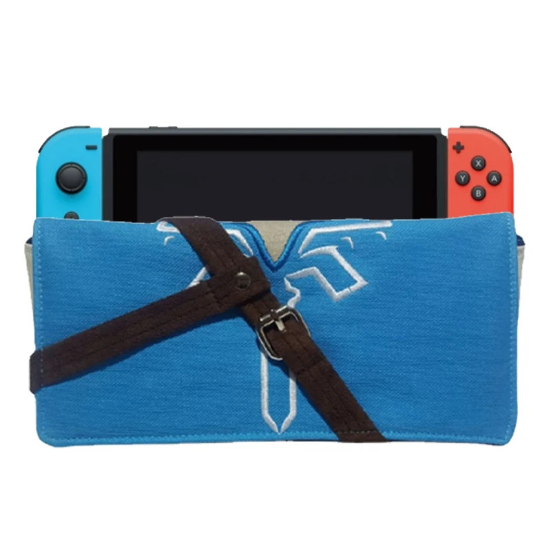 Zelda Tears of The Kingdom Switch For Nintendo Switch OLED NS Host Game Card Storage Bag Portable Travel Bag Switch Accessories