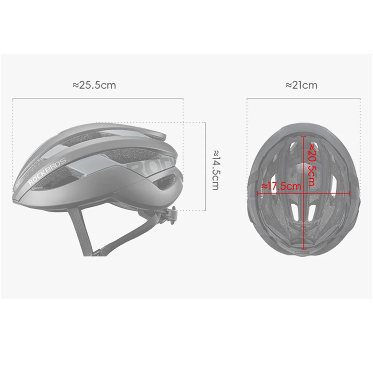 

Ultra-Durable ROCKBROS Bike Helmet Ultra-Light Adjustable One-Piece Road Mountain Bicycle Helmet Outdoor Racing Helmet