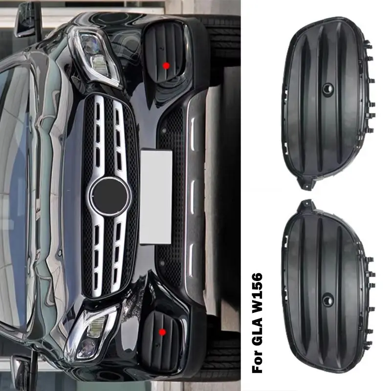 For Mercedes Benz GLA W156 X156 2017-2019 A1568858700 A1568858800 Front Left Right Grills  Electronic Eye Cover Girlle
