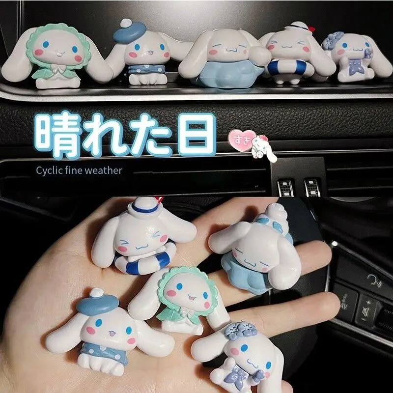 

Sanrio Kawaii Cinnamoroll аниме автомобильный парфюм украшение автомобиля выхлопной порт Автомобильный Освежитель освежители клипса парфюм диффузор 24