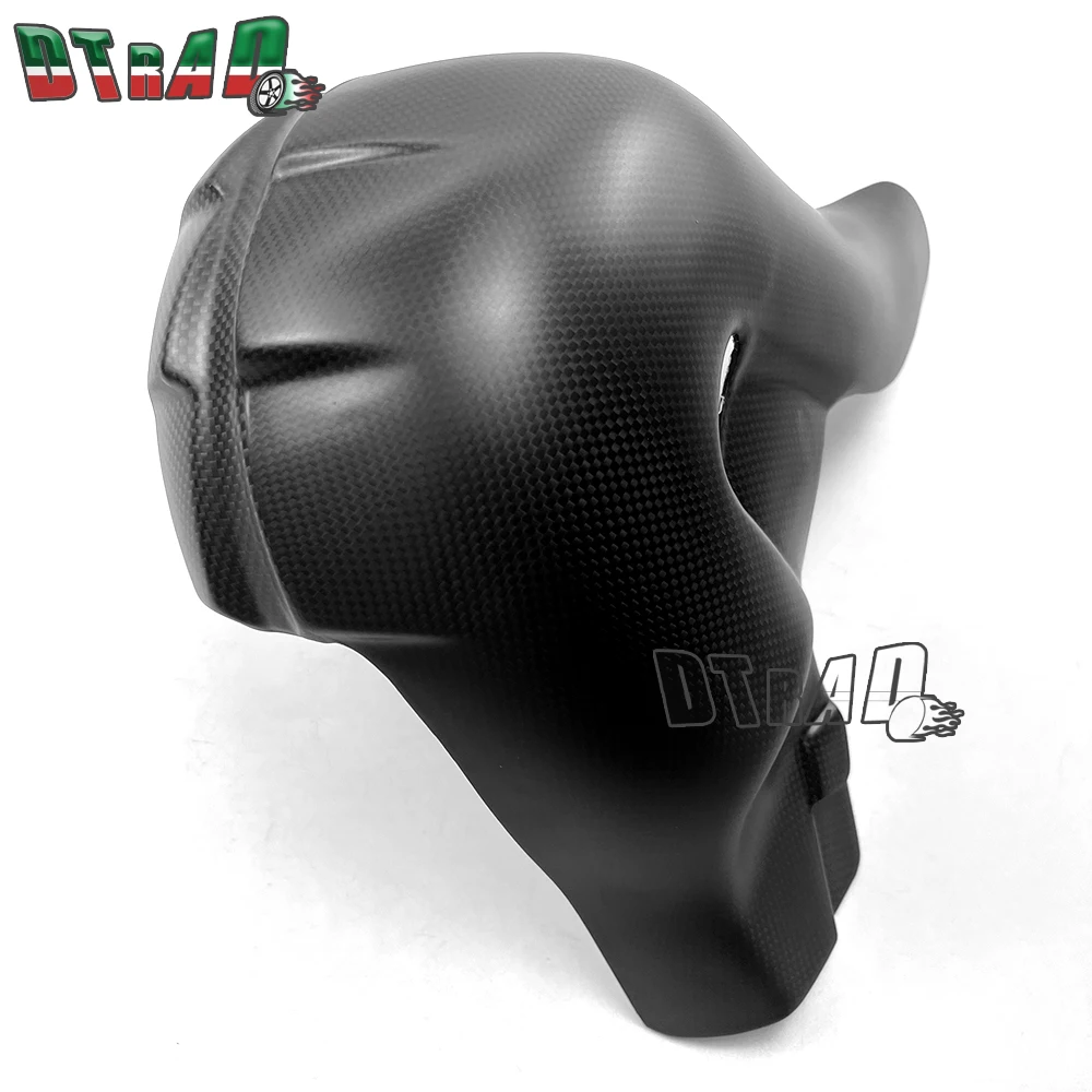 2022 2023 For DUCATI Panigale V4 V4S V4R Streetfighter V4/S Fairing Carbon Fiber Exhaust Hood Cover Motorcycle Modified Parts