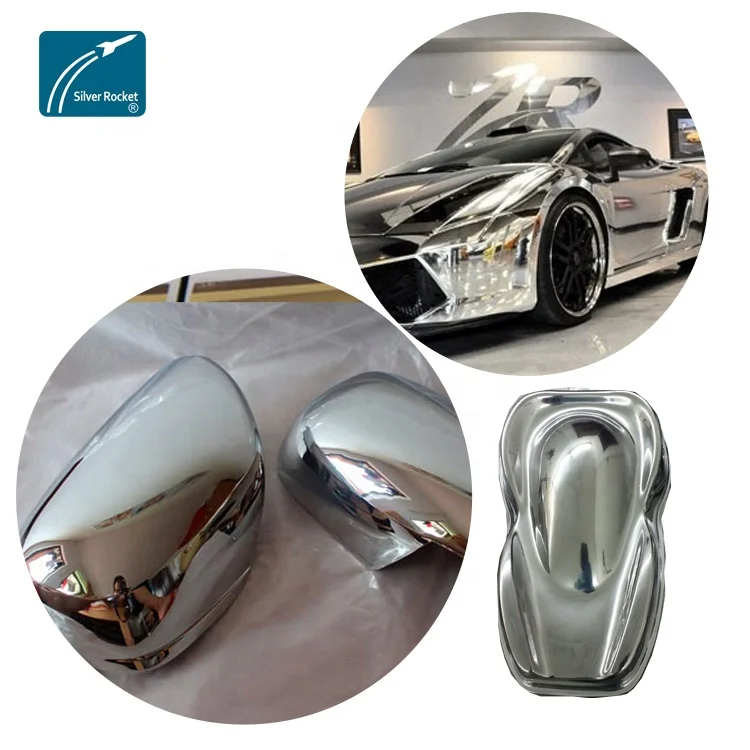 chrome metallic mirror paint VMP aluminum pigment for auto car paint