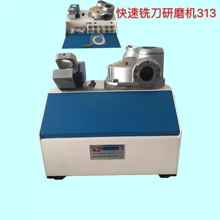 

Eagle Milling Cutter Grinder 313, Automatic Milling Cutter Grinder Portable Grinding Alloy Tungsten Steel 2 3 4 Blades
