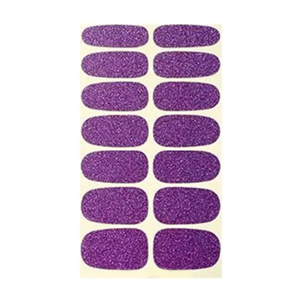 

Nail Sliders Delicate DIY Powder Sequins Glitter Self Adhesive Sticker Non-Fading Pigmented Nail Transfers